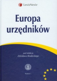 Europa urzędników - okładka książki