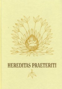 Hereditas praeteriti - okładka książki