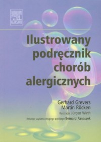 Ilustrowany podręcznik chorób alergicznych - okładka książki