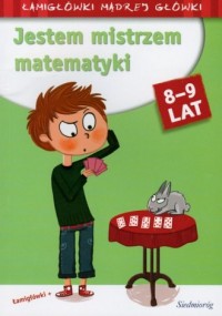 Jestem mistrzem matematyki 8-9 - okładka książki