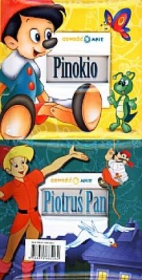 Pinokio/Piotruś Pan - okładka książki
