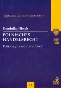 Polnisches handelsrecht / Polskie - okładka książki