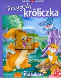 Przygody króliczka (książka + puzzle) - okładka książki