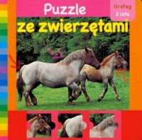 Puzzle ze zwierzętami - okładka książki