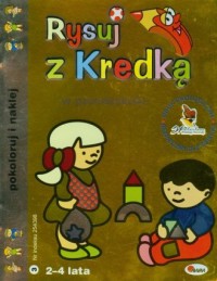 Rysuj z Kredką 3. W przedszkolu - okładka książki