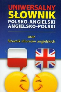 Uniwersalny słownik polsko-angielski - okładka książki