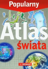 Atlas świata popularny - okładka książki
