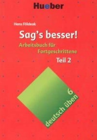 Deutsch uben 6. Sags besser cz. - okładka książki