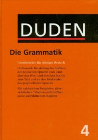 Duden 4. Die grammatik - okładka podręcznika