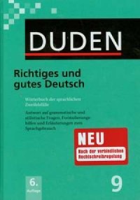 Duden 9. Richtiges und gutes deutsch - okładka podręcznika