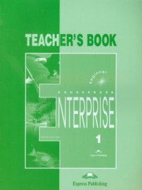 Enterprise 1. Teachers book - okładka podręcznika