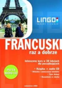 Francuski raz a dobrze (+ CD audio) - okładka podręcznika