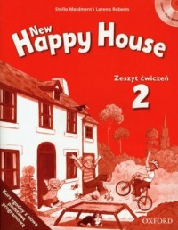 Happy House New 2. Zeszyt ćwiczeń - okładka podręcznika