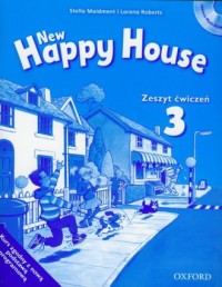 Happy House New 3. Zeszyt ćwiczeń - okładka podręcznika