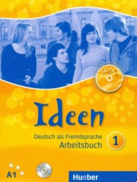 Ideen 1. Arbeitsbuch (+ 2 CD) - okładka podręcznika
