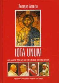 Iota Unum. Analiza zmian w Kościele - okładka książki