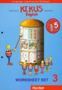 Kikus English Worksheet set 3 - okładka podręcznika