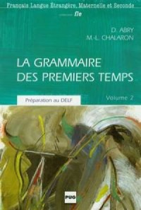 La grammaire des premiers temps - okładka podręcznika