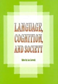 Language, Cognition, and Society - okładka książki