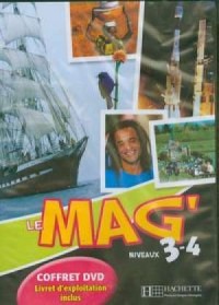 Le Mag 3-4 (DVD) - okładka podręcznika