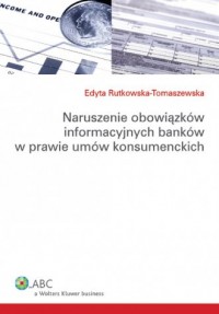 Naruszenie obowiązków informacyjnych - okładka książki