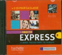 Objectif Express A2/B1 (2 CD) - okładka książki