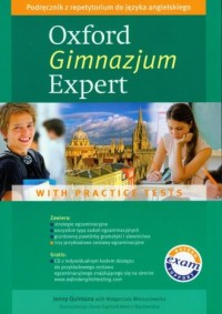 Oxford Gimnazjum Expert (+ CD) - okładka podręcznika