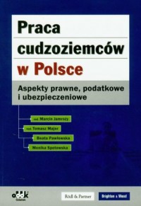 Praca cudzoziemców w Polsce - okładka książki
