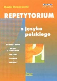 Repetytorium z języka polskiego - okładka podręcznika