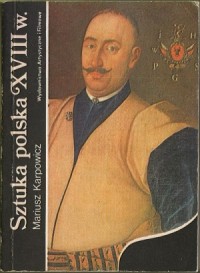 Sztuka polska XVIII w. - okładka książki