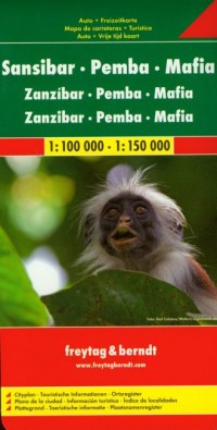 Zanzibar Pemba Mafia Road + Leisure - okładka książki