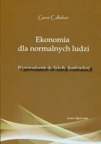 Ekonomia dla normalnych ludzi. - okładka książki