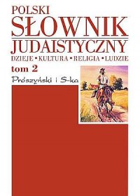 Polski słownik judaistyczny. Dzieje, - okładka książki