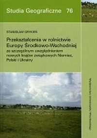 Studia Geograficzne 76. Przekształcenia - okładka książki