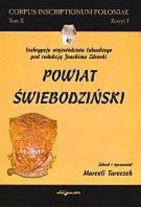 Corpus Inscriptionum Poloniae. - okładka książki