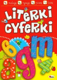 Literki, cyferki - okładka książki