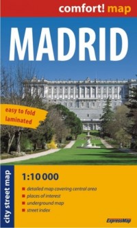 Madrid 1:10000 Mapa Midi - okładka książki