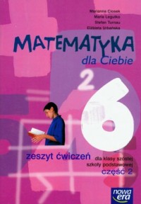 Matematyka dla Ciebie. Klasa 6. - okładka podręcznika