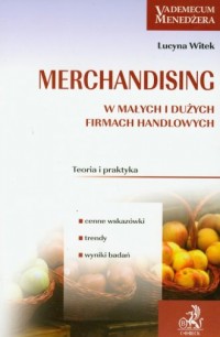 Merchandising w małych i dużych - okładka książki