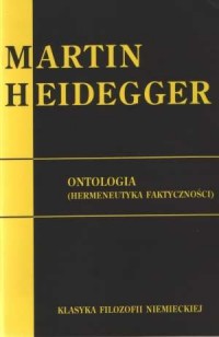 Ontologia (Hermeneutyka faktyczności) - okładka książki
