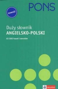 Pons. Duży słownik angielsko-polski - okładka książki