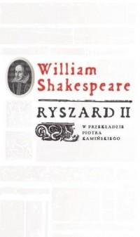 Ryszard II - okładka książki