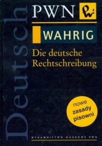 WAHRIG. Die deutsche Rechtschreibung - okładka książki