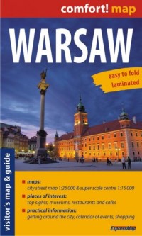 Warsaw 1:26000 Mapa Midi - okładka książki