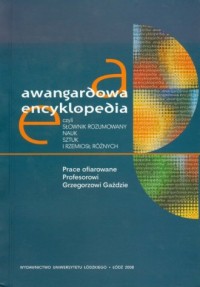 Awangardowa encyklopedia, czyli - okładka książki