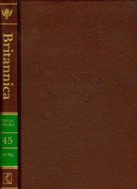 Britannica. Tom 45 (Ve-Wę) - okładka książki