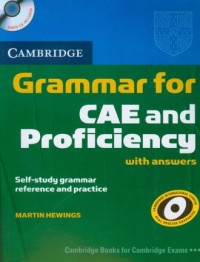Camb Grammar for CAE and CPE + - okładka książki