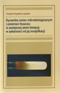 Dynamika zmian mikrobiologicznych - okładka książki