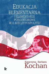Edukacja elementarna i elementarze - okładka książki