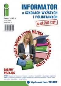 Informator o szkołach wyższych - okładka podręcznika